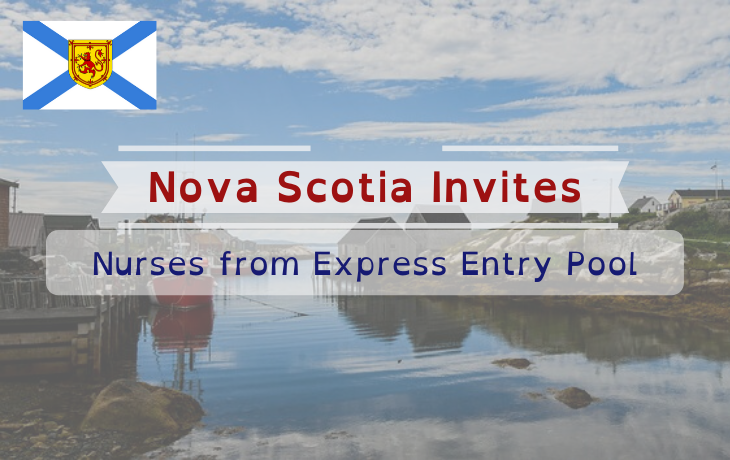 Nova Scotia invites Nurses from Express Entry Pool